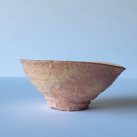 Tー4辻村史朗　井戸ぐい呑　共箱付　Shiro Tsujimura Ido Sake Cup with box