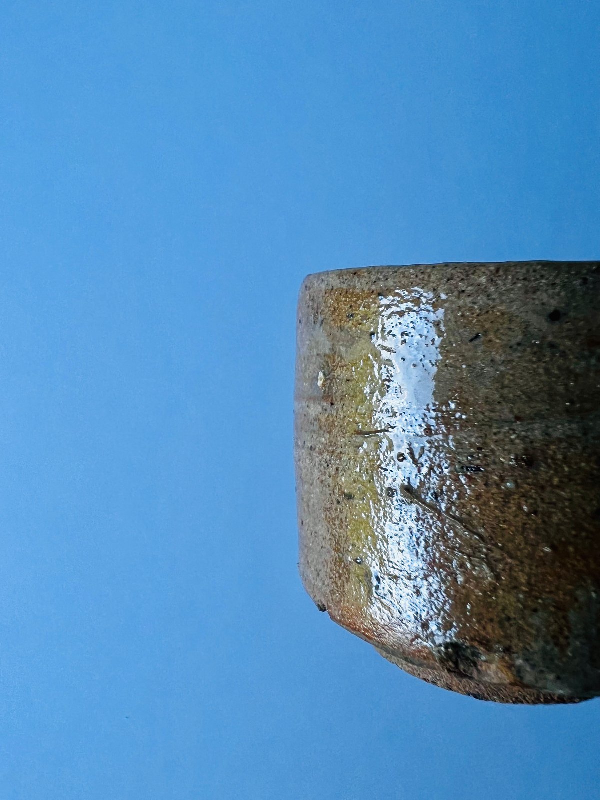 T−18 辻村史朗 唐津ぐい呑 共箱付 T-18 Shiro Tsujimura Karats