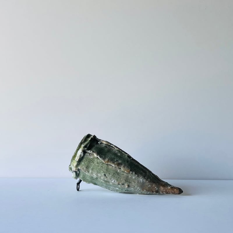 秀作 神山清子 「手桶花入れ」