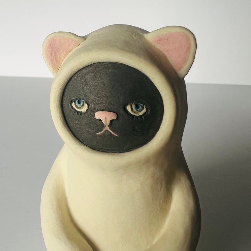 ブライスアウトフィット　着ぐるみ　ベンガル猫 KMー8 鍵谷雅美 白い着ぐるみの黒猫 Masami Kagitani Black C