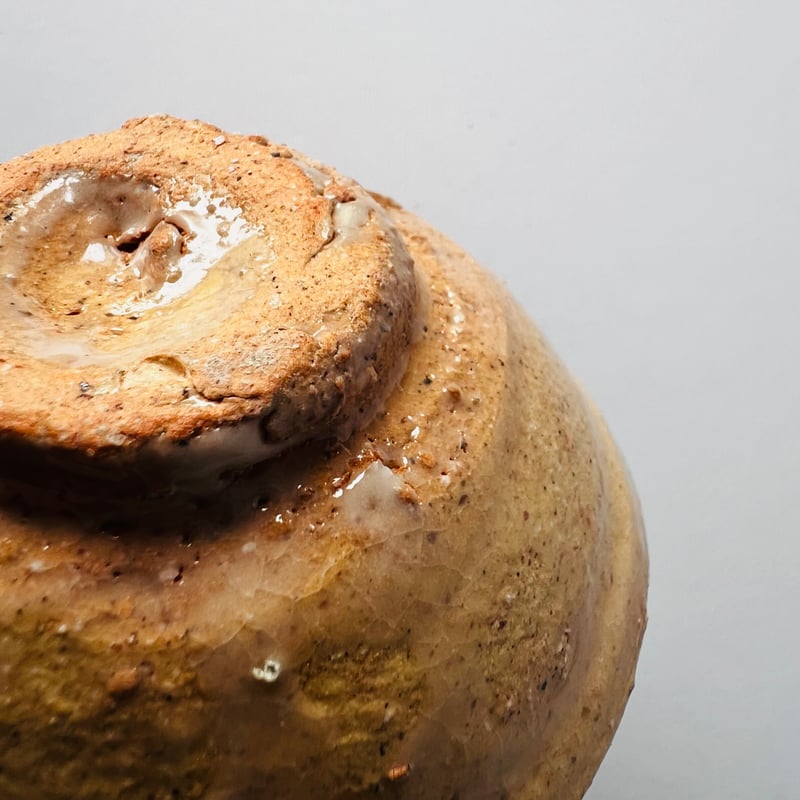 Tー46 辻村史朗 井戸ぐい呑 共箱付き Shiro Tsujimura Ido Sake C