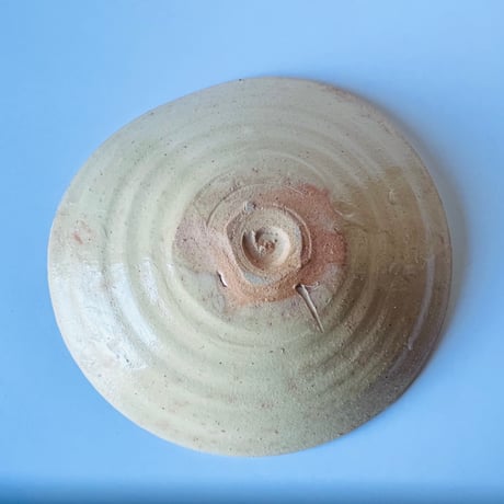 T−108 辻村史朗　井戸皿　　Shiro Tsujimura Ido Plate (Ido-style Ceramic Plate)