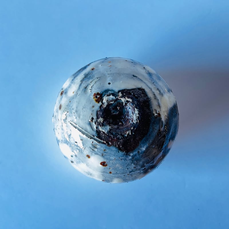 Tー79 辻村史朗 粉吹ワインカップ 共箱有 Shiro Tsujimura “Kohiki