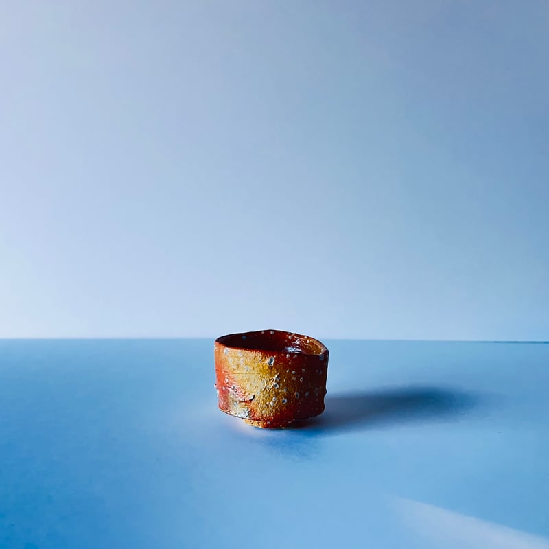 Tー96 辻村史朗 信楽ぐい呑 Shiro Tsujimura Shigaraki sake