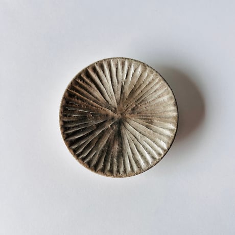 TN−12 谷井直人　銀彩小皿　TN−12 Naoto Tanii small silver plate