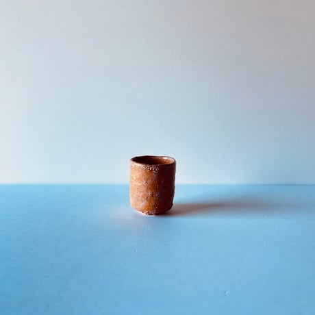 T−148 辻村史朗　井戸ぐい呑　共箱有　Shiro Tsujimura “Ido Guinomi”