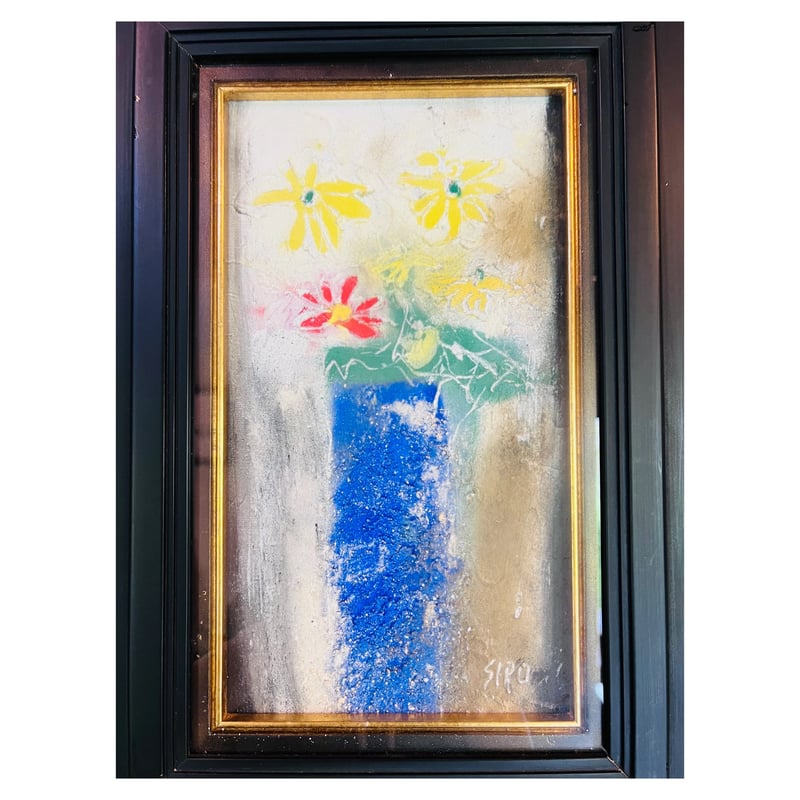 辻村史朗　油絵「椿」 辻村史朗 油絵「椿」 絵画、書｜Paintings, Calligraphy