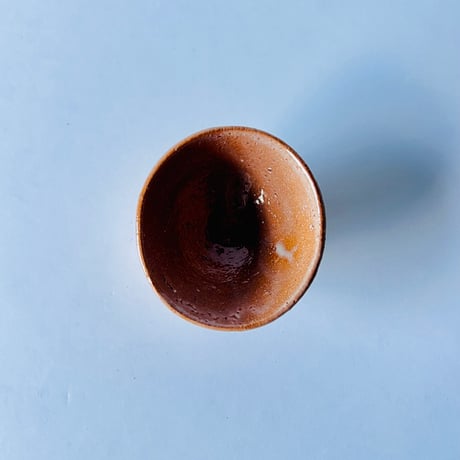T−20 辻村史朗　井戸ぐい呑　共箱付　Shiro Tsujimura Ido Sake Cup with box