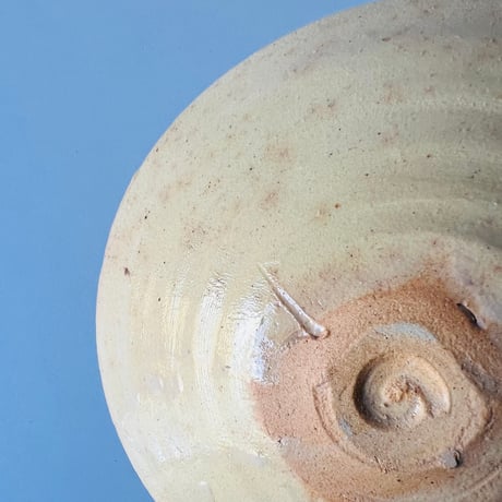 T−108 辻村史朗　井戸皿　　Shiro Tsujimura Ido Plate (Ido-style Ceramic Plate)
