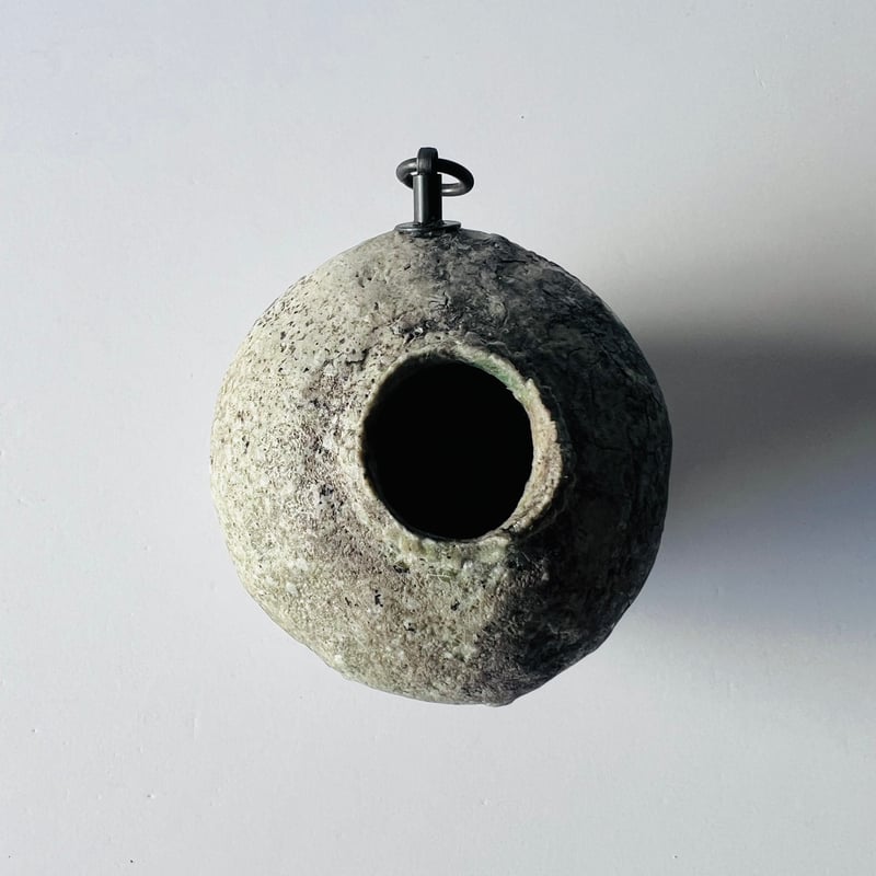 O−27 大平新五 信楽蹲掛花入れ | GARAGE MADE