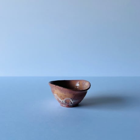 Tー5辻村史朗　井戸ぐい呑　共箱付　Shiro Tsujimura Ido Sake Cup with box