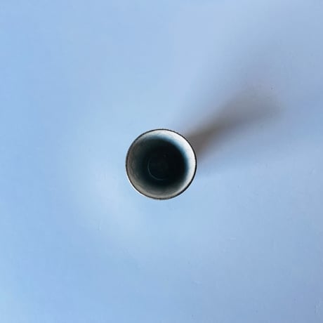 TN−102 谷井直人　銀彩杯　Silver-Glazed Sake Cup