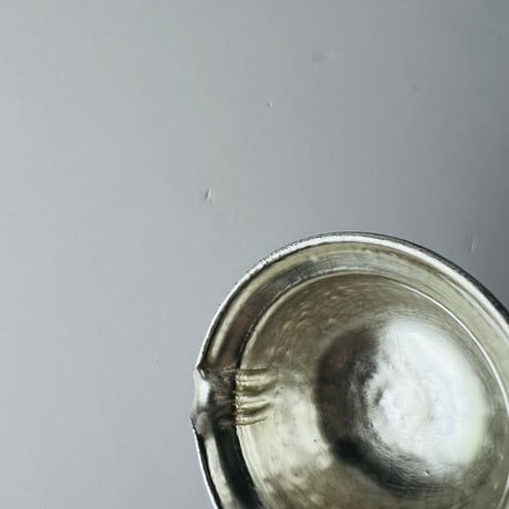 TNー58 谷井直人　ぐりぐり銀彩絞出し　Guri Guri Silver Teapot