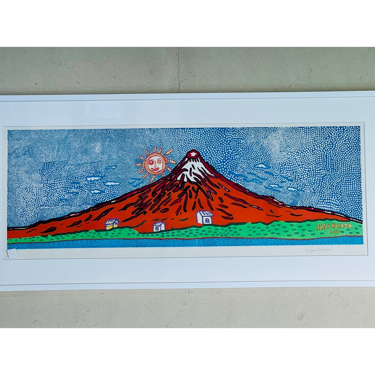 Kー3 草間彌生 木版画 Yayoi Kusama “When Life Boundlessl