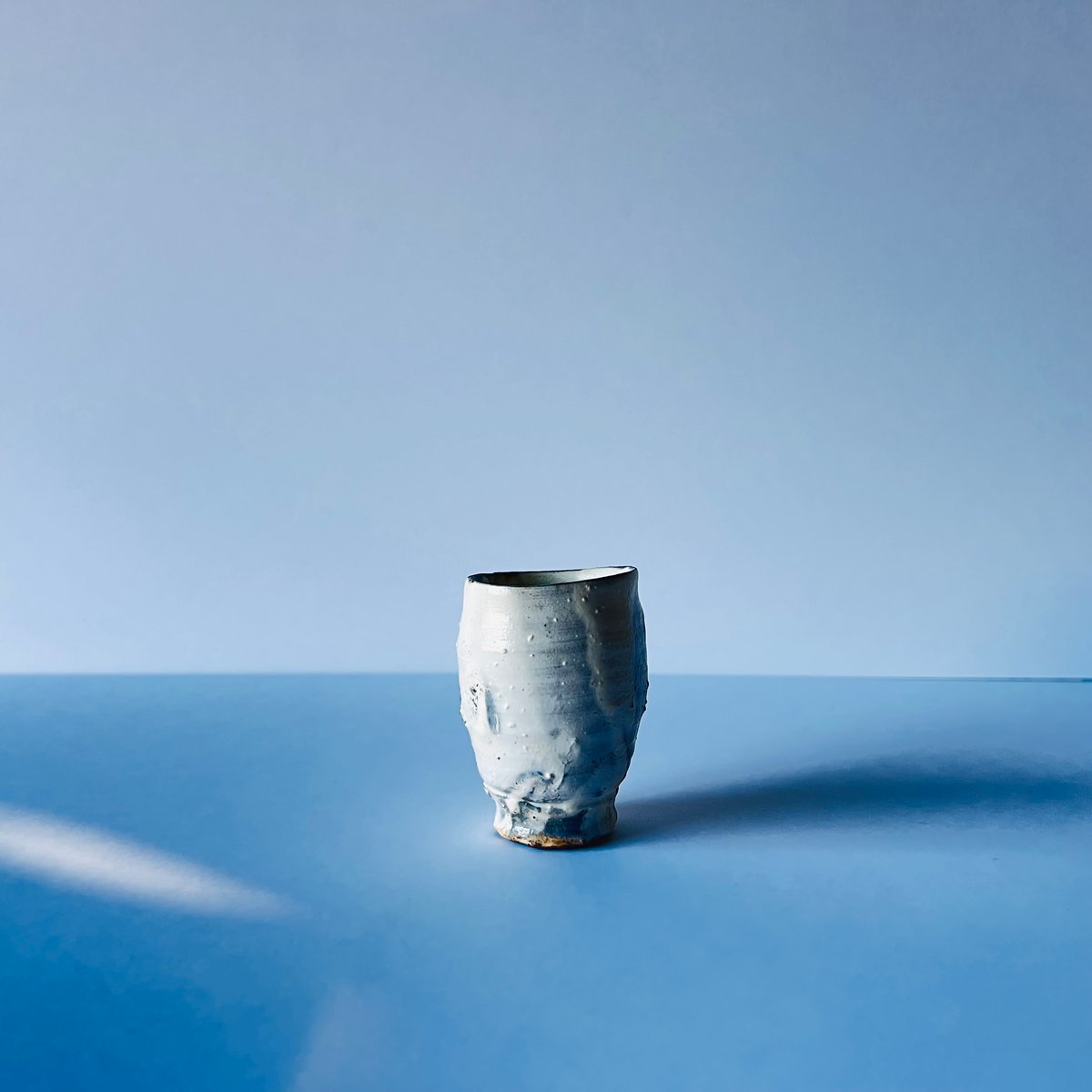 Tー86 辻村史朗 粉吹ぐい呑 Shiro Tsujimura Powdered Sake C