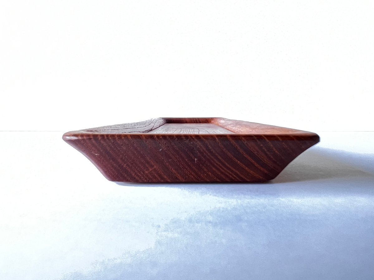 Mー4 一文字盆 欅 Ichimonji Tray (Rectangular Tea Tray