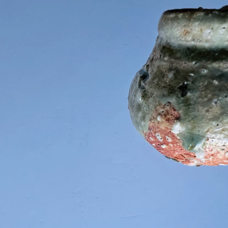 辻村史朗 T-51 辻村史朗 伊賀蹲掛花入 Shiro Tsujimura Iga Uzukumaru