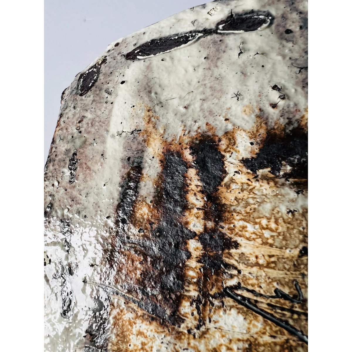 辻村史朗　粉引皿 Tー37 辻村史朗 粉引きぐい呑み 共箱付 Shiro Tsujimura, Kohiki