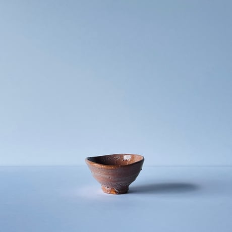 T−20 辻村史朗　井戸ぐい呑　共箱付　Shiro Tsujimura Ido Sake Cup with box