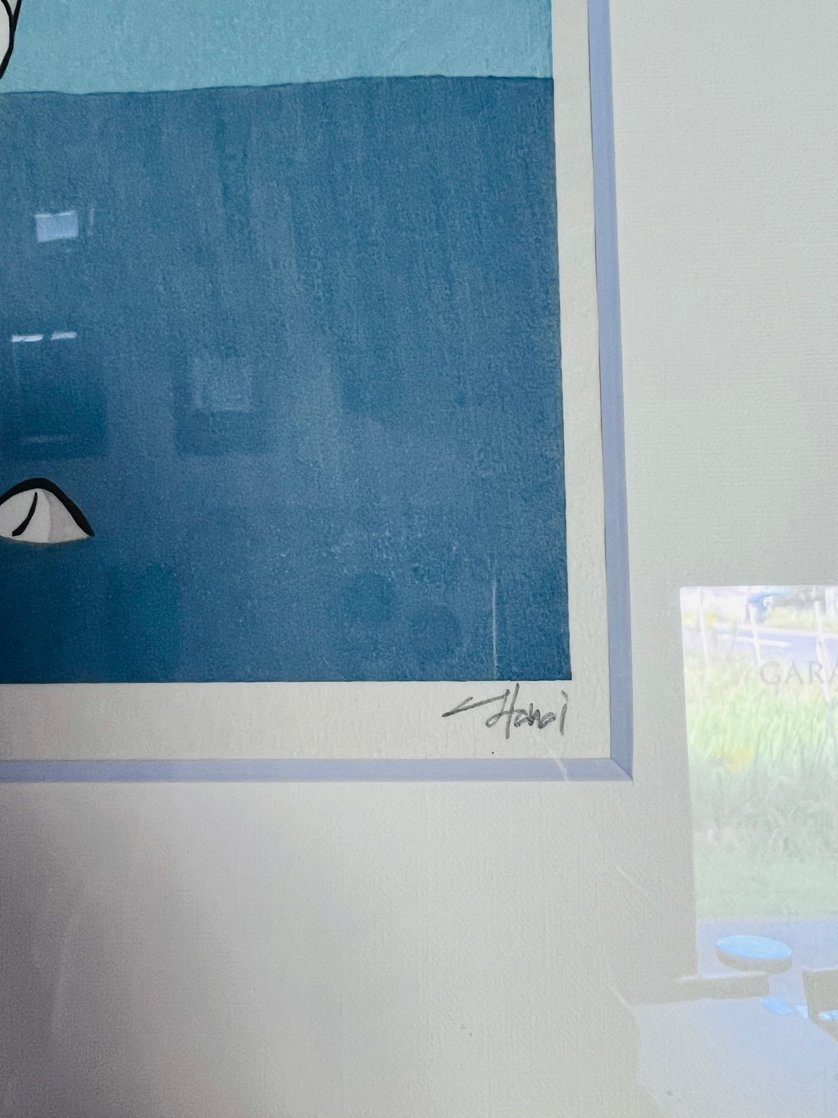 HYー1 花井祐介 「無題2」木版画 Yusuke Hanai “Untitled 2” W