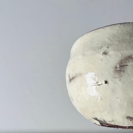 Tー138 辻村史朗　粉吹ワインカップ　共箱付　Shiro Tsujimura Kofuki Wine Cup