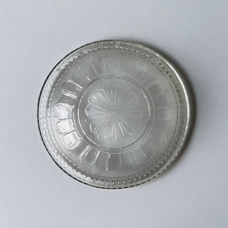 G−2 明治期プレスガラス皿