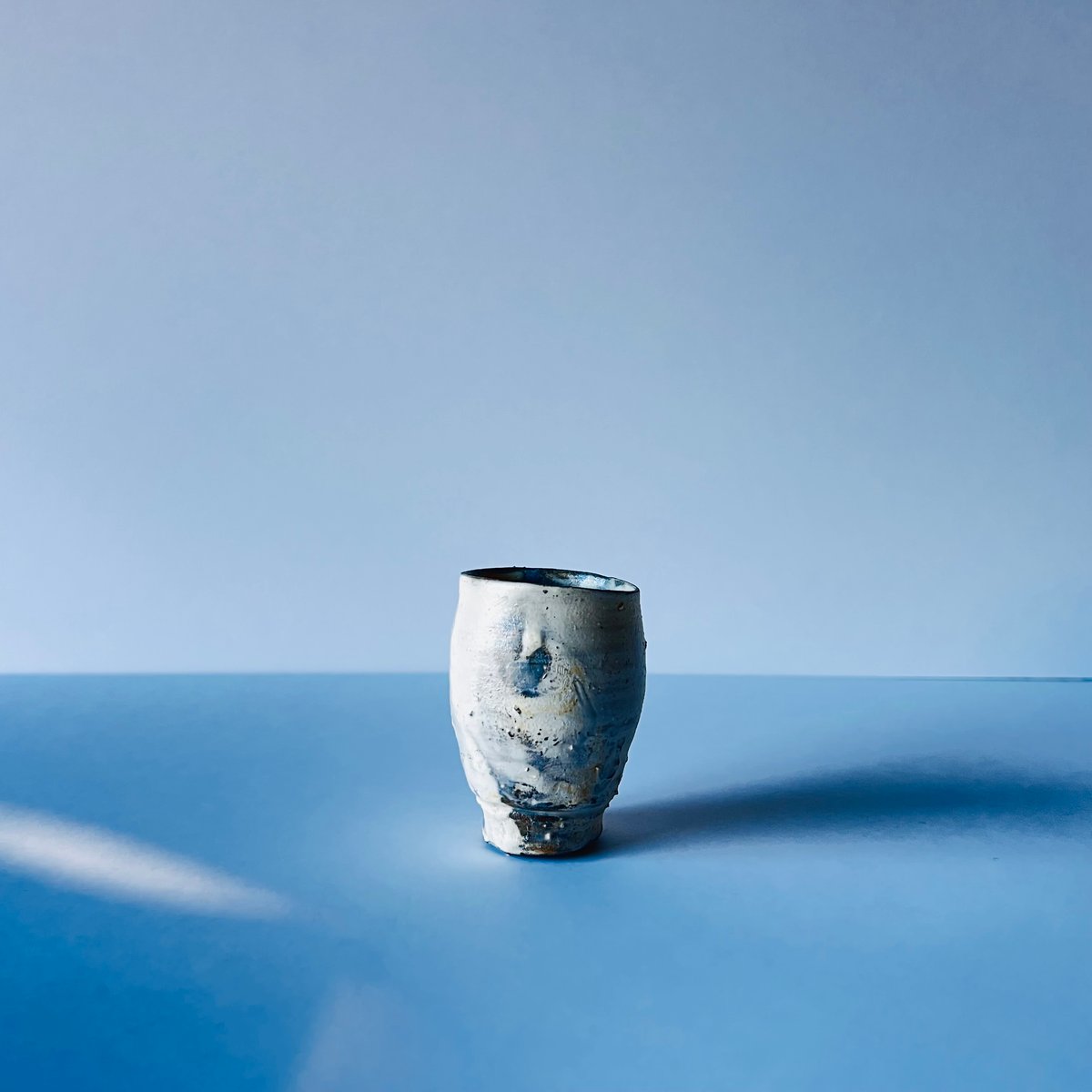 Tー86 辻村史朗 粉吹ぐい呑 Shiro Tsujimura Powdered Sake C