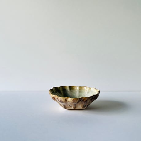 TN−31 谷井直人　黒流小鉢　ビードロ　TN-31 Naoto Tanii Black Flow Small Bowl Vidro