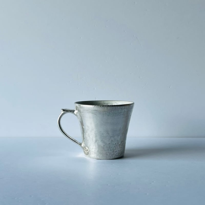 谷井直人 TNー60 谷井直人 銀彩ビードロマグカップ Naoto Tanii – Silver-Gla