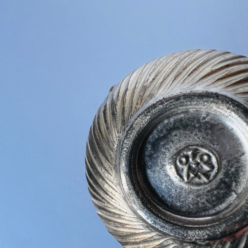 TN−94 谷井直人 銀彩しのぎポット Silver-Glazed Teapot | GARA