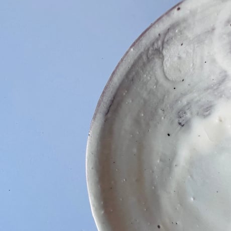 T−100 辻村史朗　粉吹小皿　　Shiro Tsujimura Kohiki Small Plate