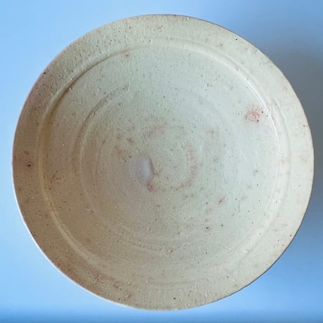T−108 辻村史朗　井戸皿　　Shiro Tsujimura Ido Plate (Ido-style Ceramic Plate)