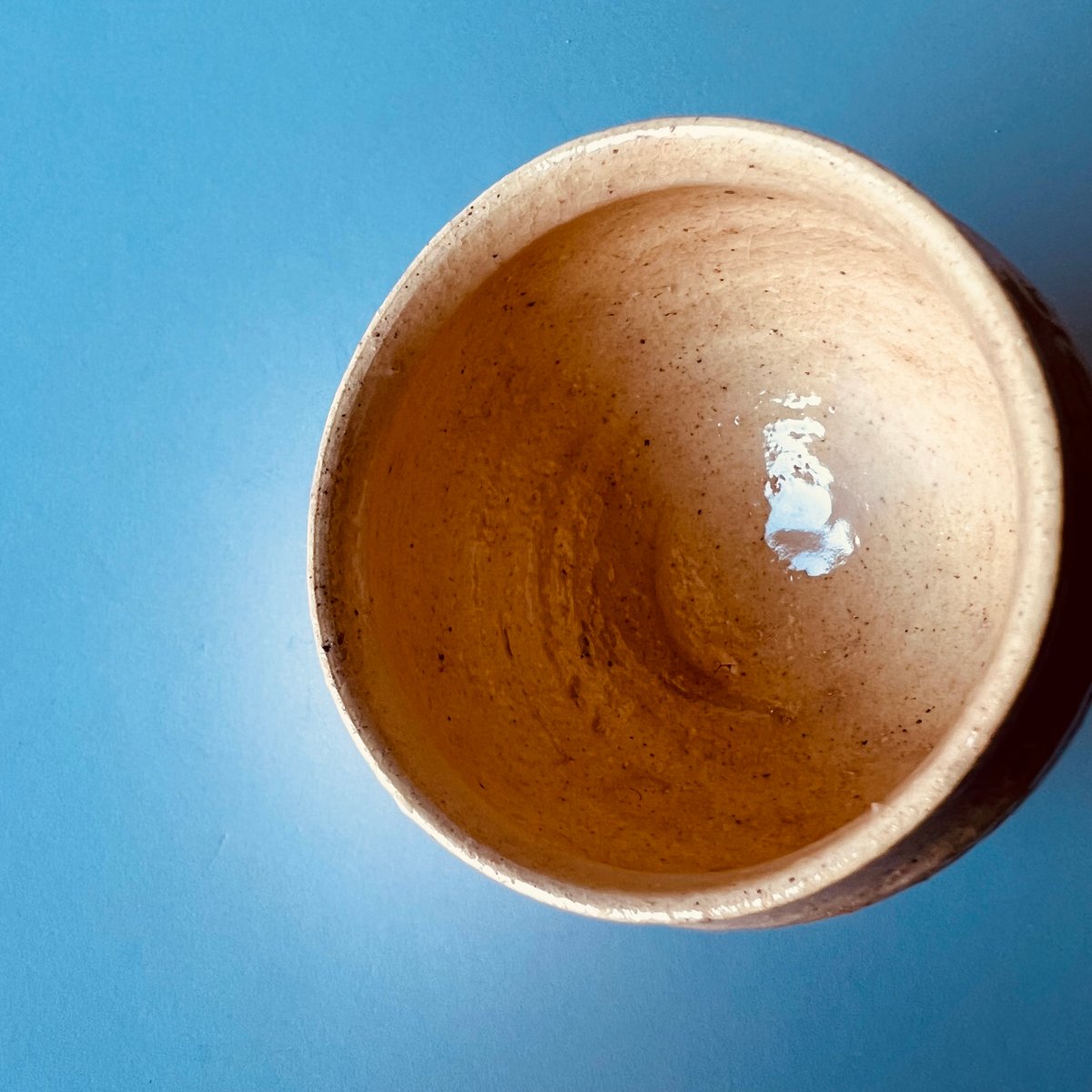 Tー78 辻村史朗 井戸ワインカップ 共箱有 Shiro Tsujimura Ido wine