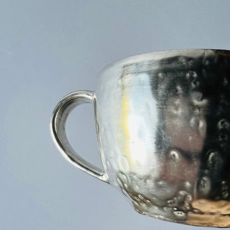 TNー66 谷井直人　銀彩ビードロマグカップ　Naoto Tanii – Silver-Glazed Bidoro Mug