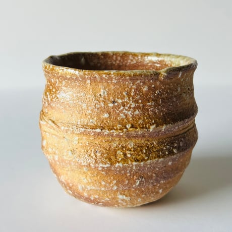 Fー26 古谷和也　信楽酒杯　Kazuya Furutani   Shigaraki Sake Cup