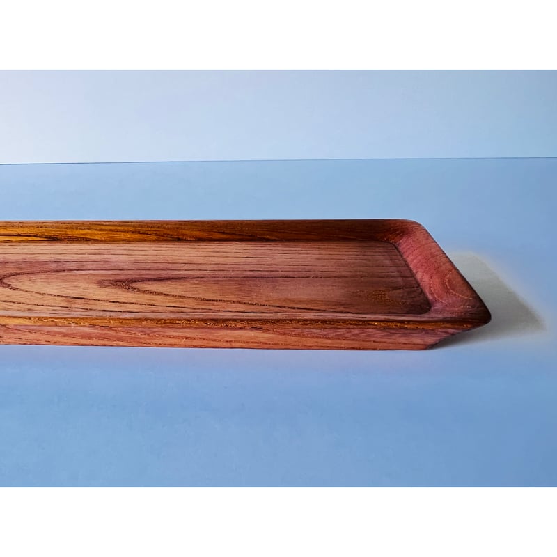 Mー5 一文字盆 欅 Ichimonji Tray (Rectangular Tea Tray