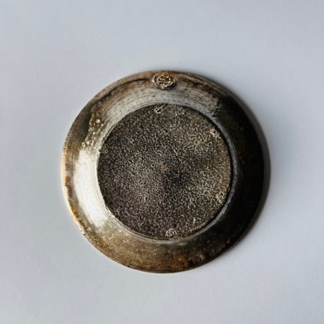 TN−14 谷井直人　銀彩小皿　TN−14 Naoto Tanii small silver plate