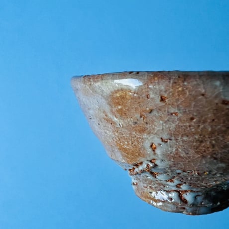 T−20 辻村史朗　井戸ぐい呑　共箱付　Shiro Tsujimura Ido Sake Cup with box