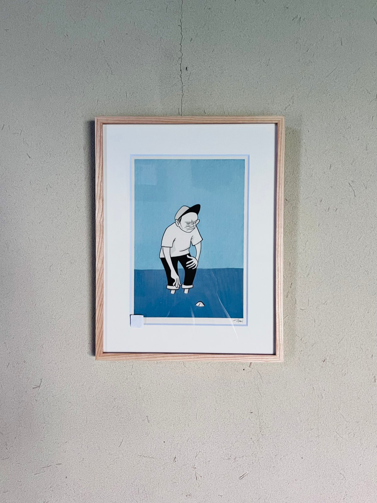 HYー1 花井祐介 「無題2」木版画 Yusuke Hanai “Untitled 2” W