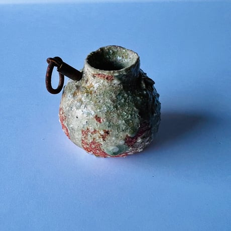 T−9 辻村史朗　伊賀花掛け　T-9 Shiro Tsujimura Iga Flower Hanging