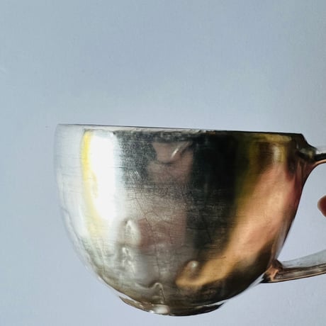 TNー66 谷井直人　銀彩ビードロマグカップ　Naoto Tanii – Silver-Glazed Bidoro Mug