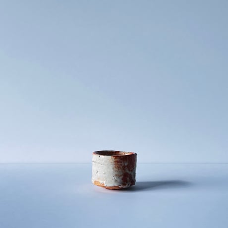 T−15 辻村史朗　志野ぐい呑　Shiro Tsujimura Shino sake cup