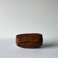 KGー1 網代編み籠ポーチ Ajiro woven basket pouch