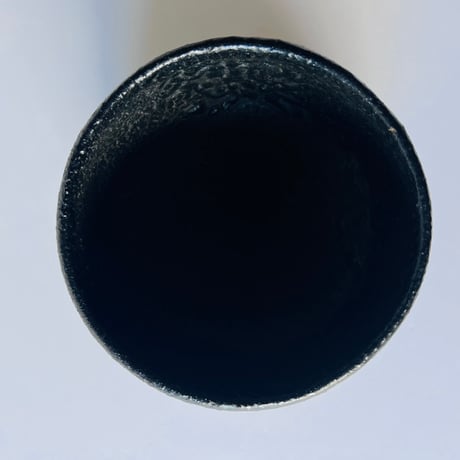 T−26 辻村史朗　引出黒茶碗　共箱付