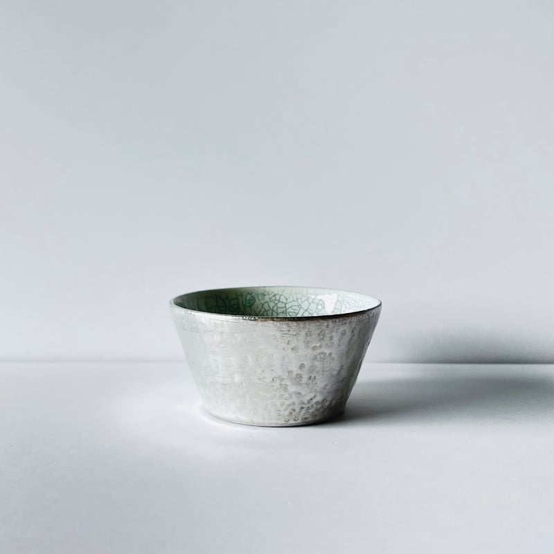 TN−116 谷井直人 銀彩青磁貫入マグカップ Naoto Tanii Silver Glaz