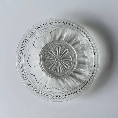 G−2 明治期プレスガラス皿