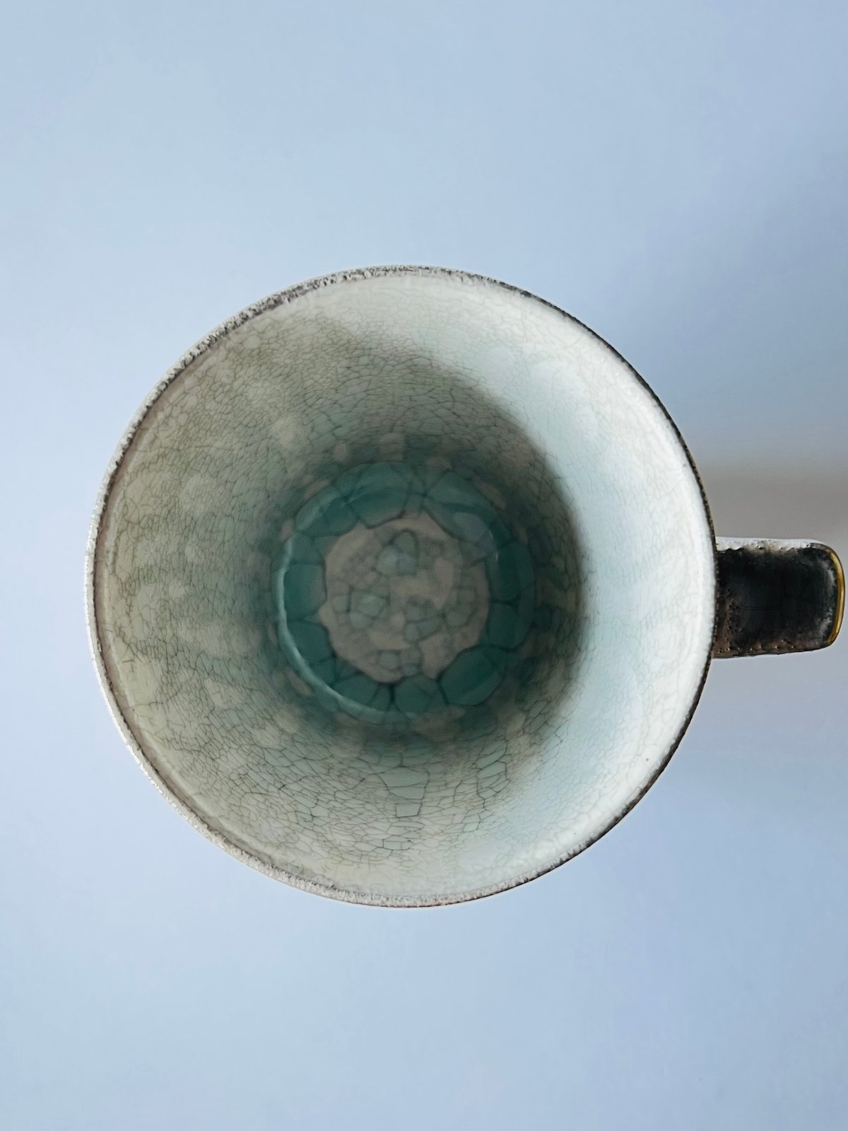 谷井直人 TNー62 谷井直人 銀彩ビードロマグカップ Naoto Tanii – Silver-Gla