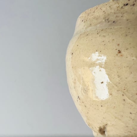 T−130 辻村史朗　井戸旅茶碗　共箱付　Shiro Tsujimura Ido Travel Tea Bowl