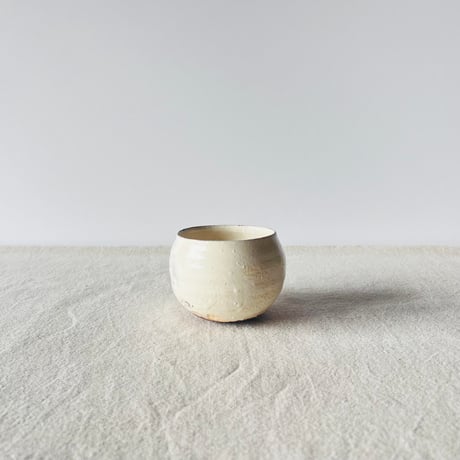 T−135 辻村史朗　粉吹ワインカップ  共箱付　Shiro Tsujimura Kofuki Wine Cup