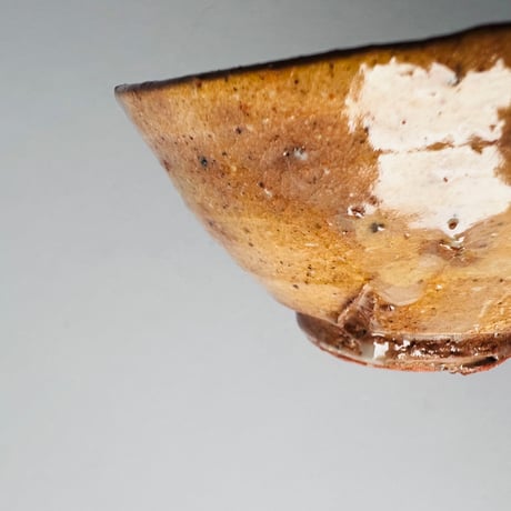 Tー45 辻村史朗　井戸ぐい呑　共箱付き　Shiro Tsujimura Ido Sake Cup with box